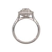 Vicenza - Piazzetta Palladio 2 - Ring Crivelli Woman DIAMANTI in White Gold Diamante 0.54 Ct 035-VR26514 BR - 035-VR26514 BR